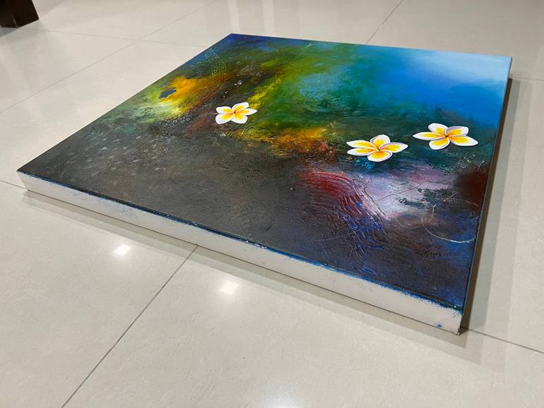 Original Art Deco Nature Painting by Aarti Bartake