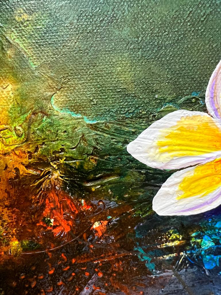 Original Art Deco Nature Painting by Aarti Bartake