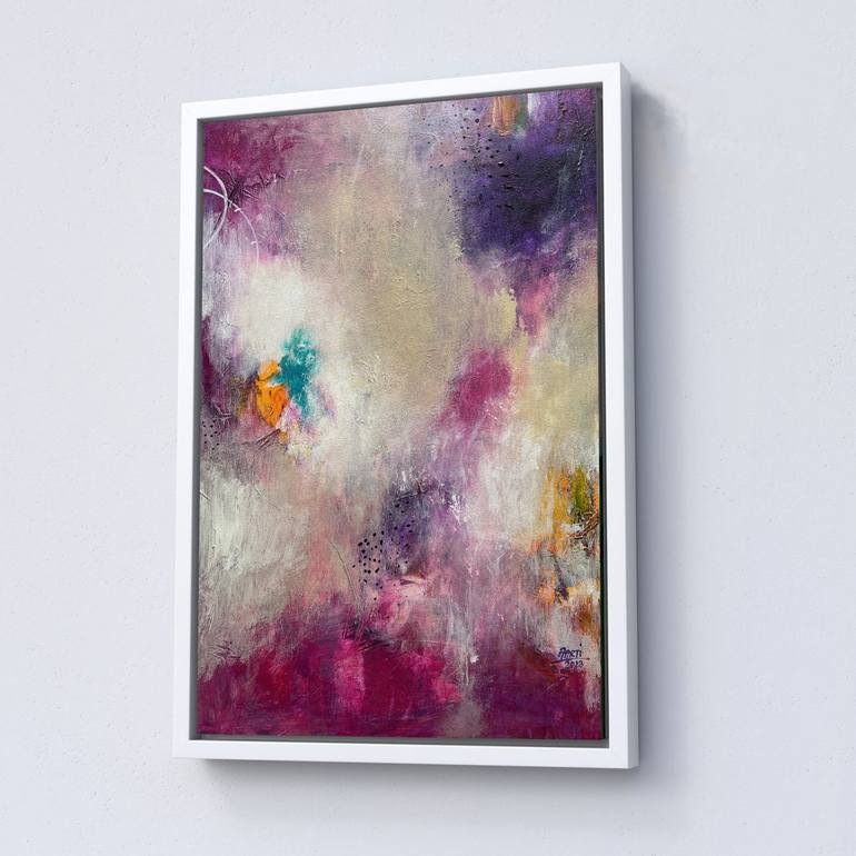 Original Abstract Expressionism Abstract Painting by Aarti Bartake