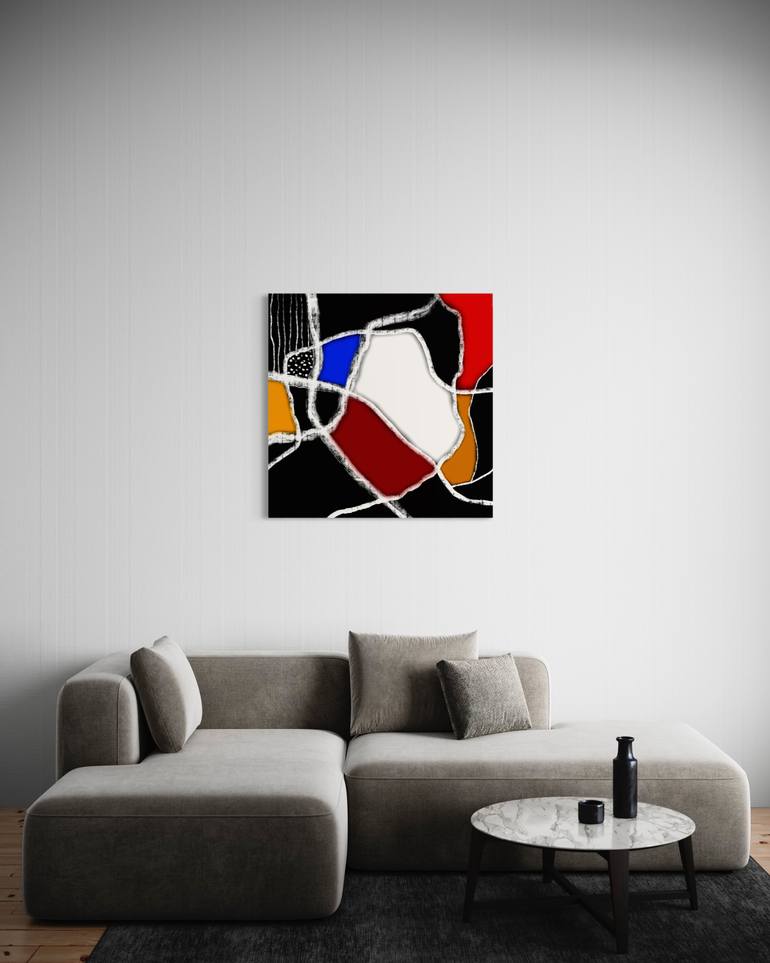 Original Abstract Expressionism Abstract Digital by Aarti Bartake