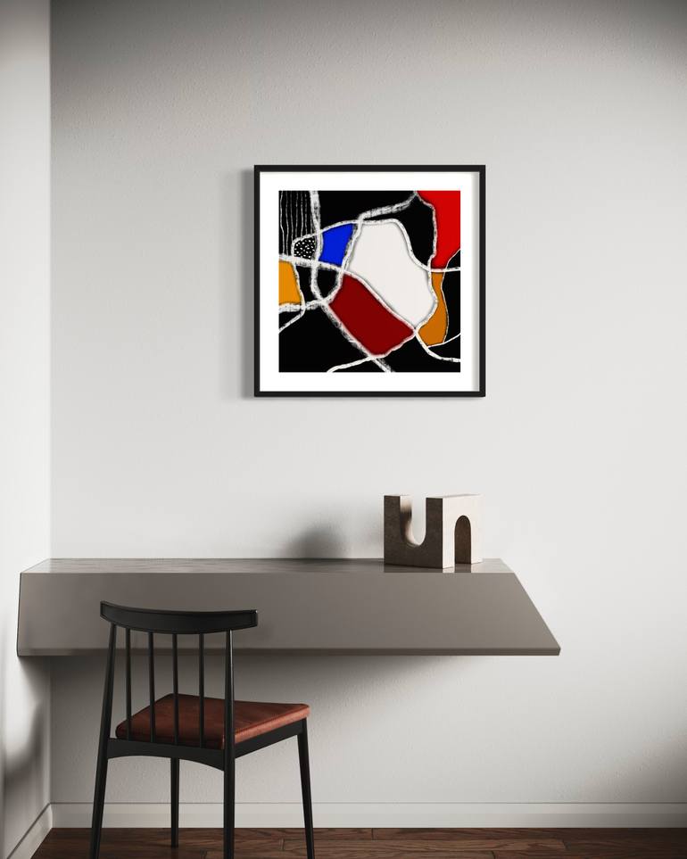 Original Abstract Expressionism Abstract Digital by Aarti Bartake