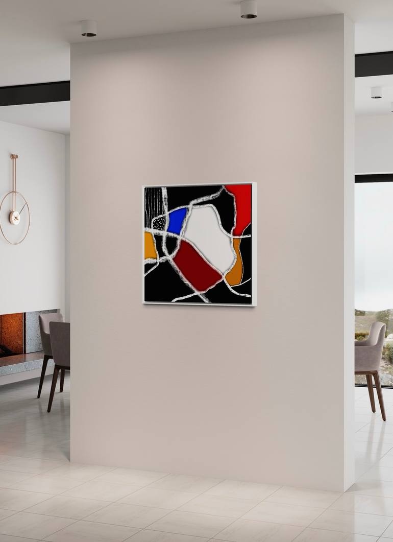 Original Abstract Expressionism Abstract Digital by Aarti Bartake