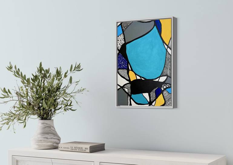 Original Abstract Expressionism Nature Painting by Aarti Bartake