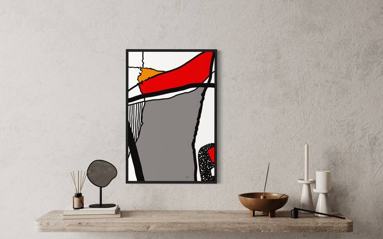 Original Abstract Expressionism Abstract Digital by Aarti Bartake