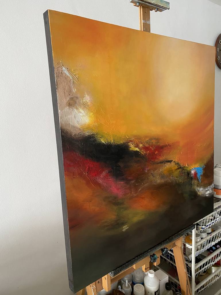 Original Expressionism Abstract Painting by Aarti Bartake