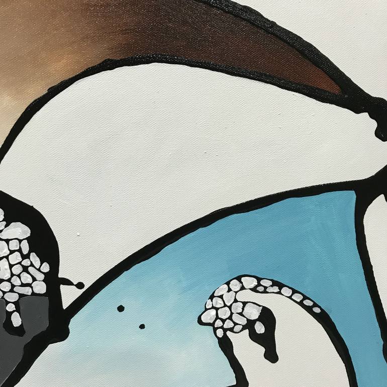 Original Abstract Expressionism Abstract Painting by Aarti Bartake