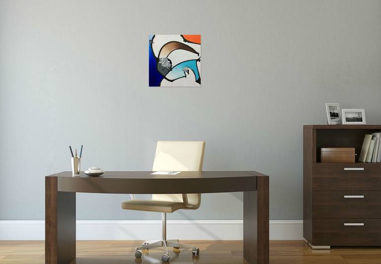 Original Abstract Expressionism Abstract Painting by Aarti Bartake