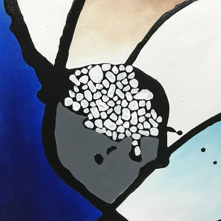 Original Abstract Expressionism Abstract Painting by Aarti Bartake