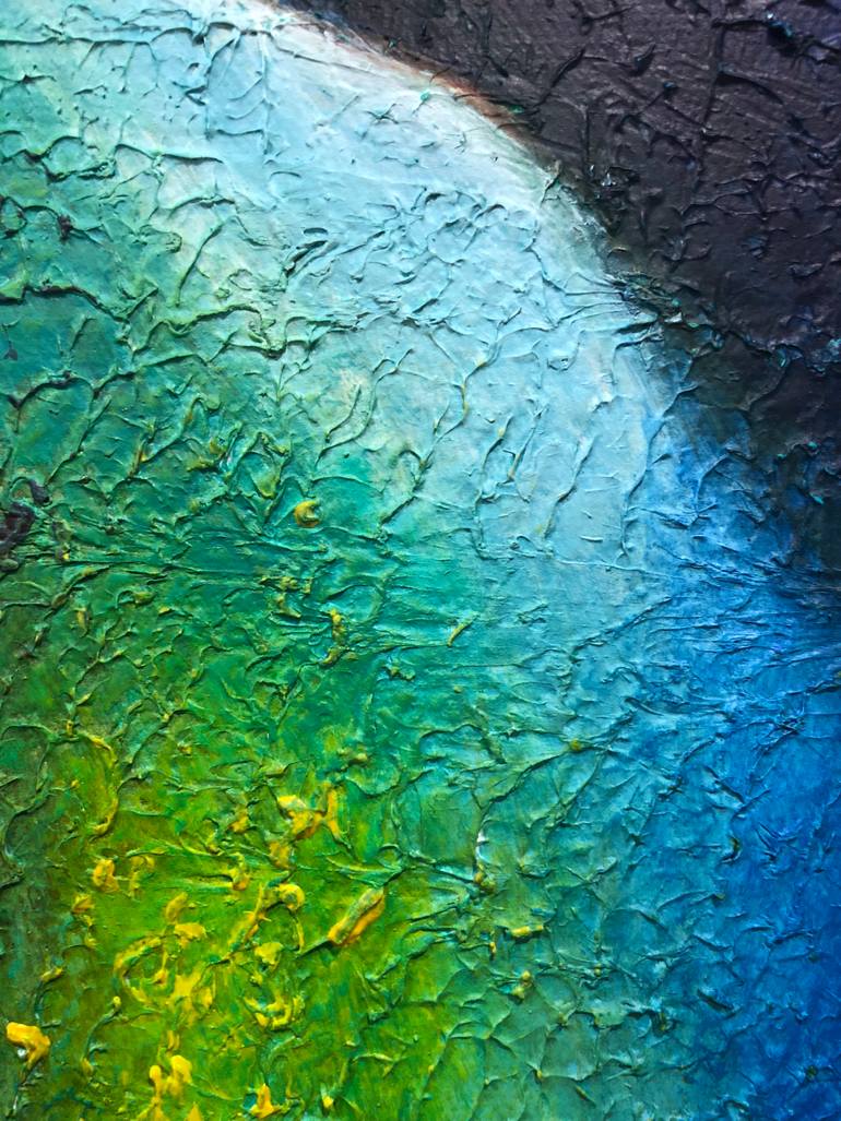 Original Abstract Expressionism Abstract Painting by Aarti Bartake