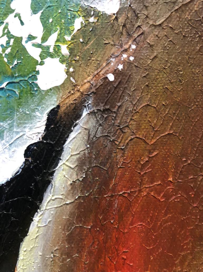 Original Abstract Expressionism Abstract Painting by Aarti Bartake