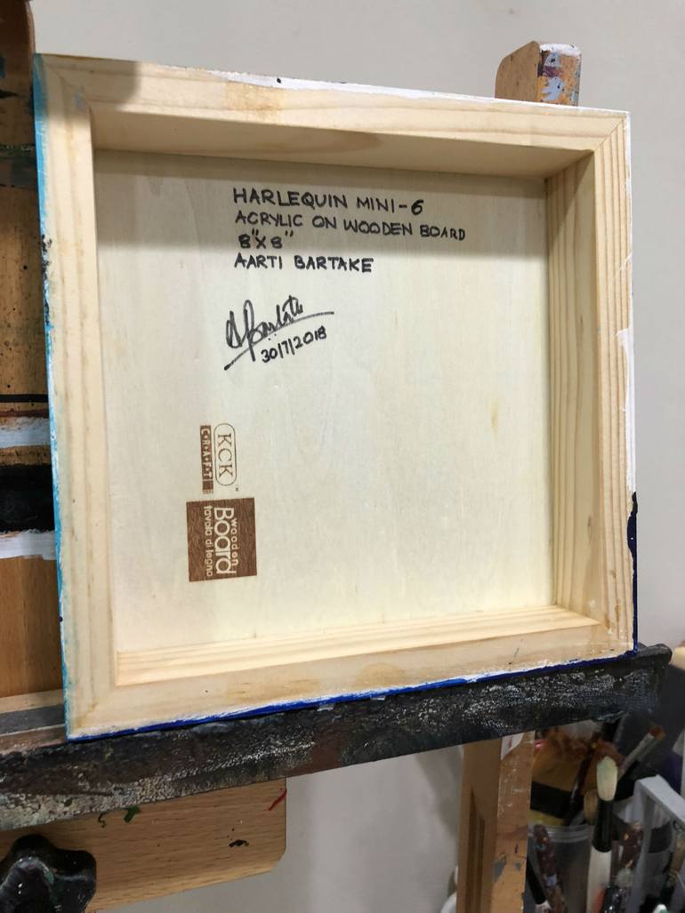 Original Abstract Expressionism Abstract Painting by Aarti Bartake