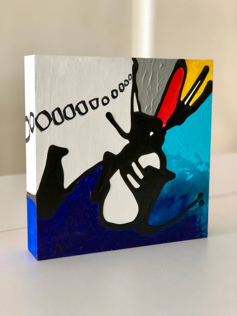 Original Abstract Expressionism Abstract Painting by Aarti Bartake