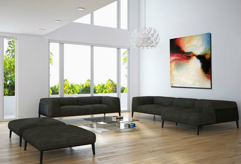 Original Abstract Expressionism Abstract Painting by Aarti Bartake