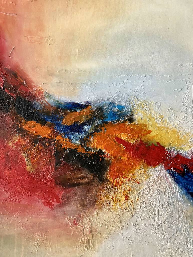 Original Abstract Expressionism Abstract Painting by Aarti Bartake