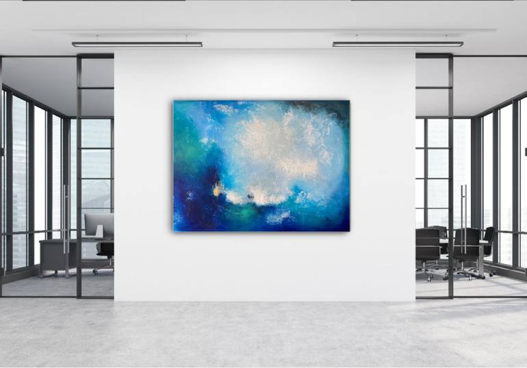 Original Abstract Expressionism Abstract Painting by Aarti Bartake