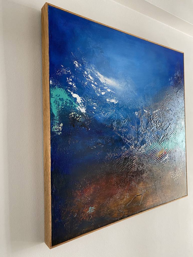 Original Abstract Expressionism Abstract Painting by Aarti Bartake