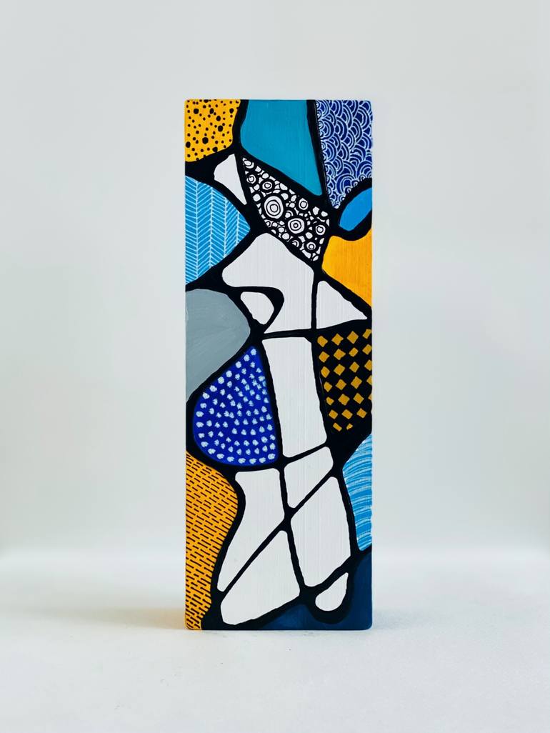 Original Art Deco Abstract Sculpture by Aarti Bartake