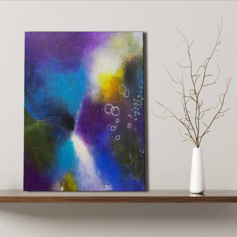 Original Abstract Nature Painting by Aarti Bartake