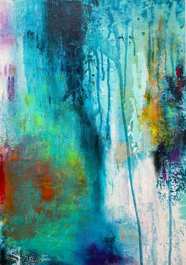 Print of Abstract Expressionism Abstract Paintings by Aarti Bartake