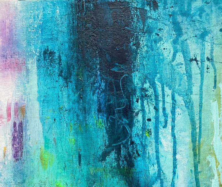 Original Abstract Expressionism Abstract Painting by Aarti Bartake