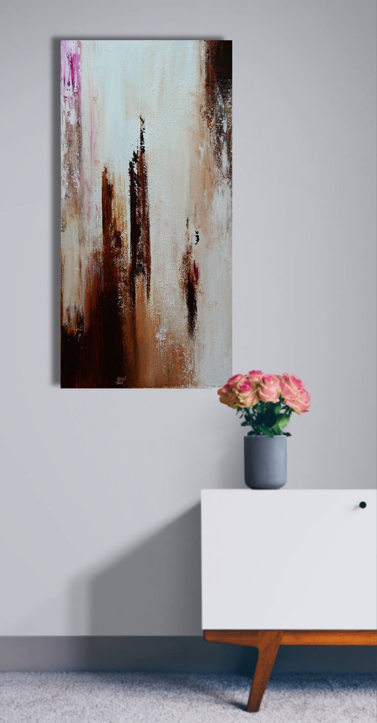 Original Abstract Expressionism Abstract Painting by Aarti Bartake
