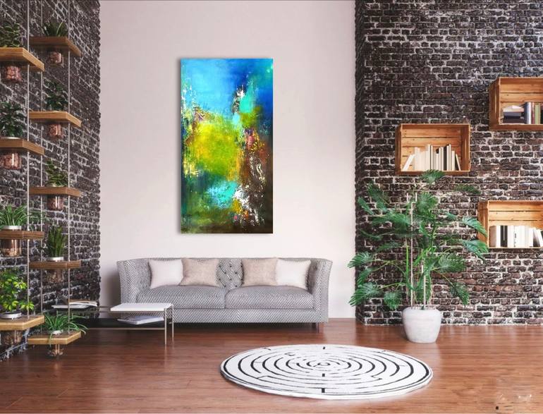 Original Abstract Nature Painting by Aarti Bartake