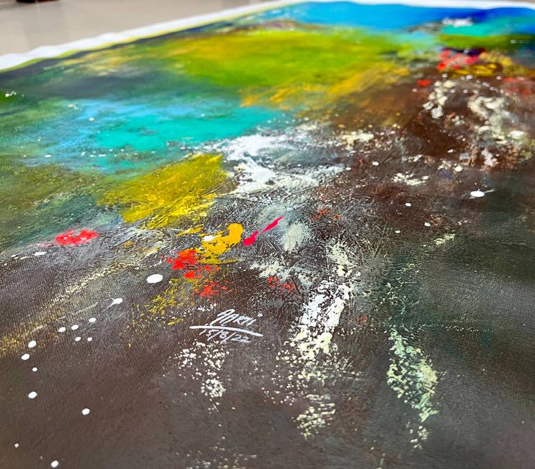 Original Abstract Nature Painting by Aarti Bartake