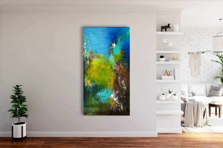 Original Abstract Nature Painting by Aarti Bartake