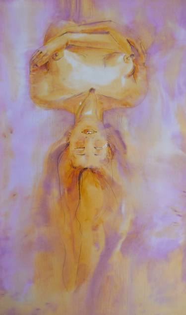 Print of Figurative Nude Paintings by Sabrina Saccoccini