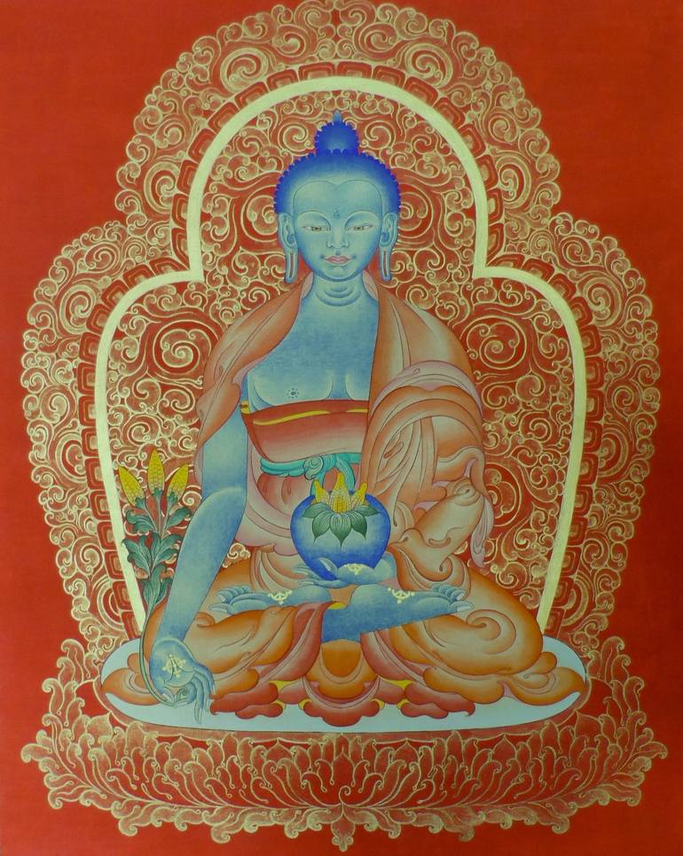 medicine buddha painting