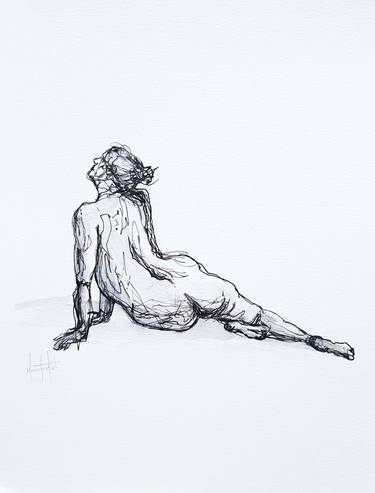 Print of Body Drawings by Marina SaMont