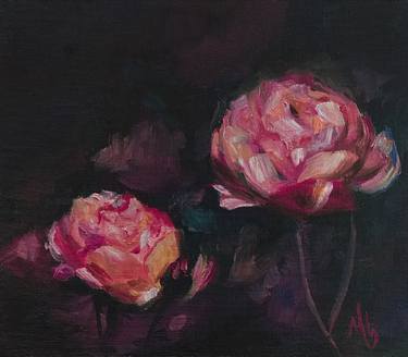 Print of Floral Paintings by Marina SaMont