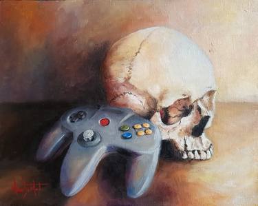 Skull & N64 Controller thumb