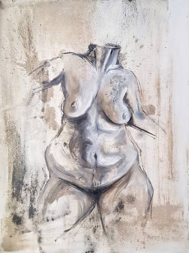 Print of Figurative Nude Paintings by Marina SaMont