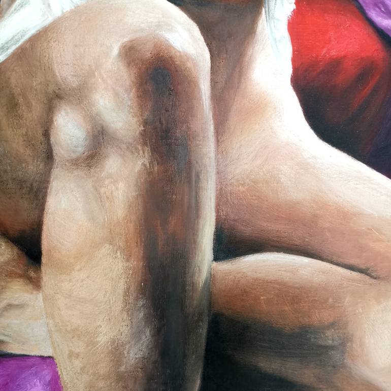 Original Figurative Women Painting by Atelier Samont