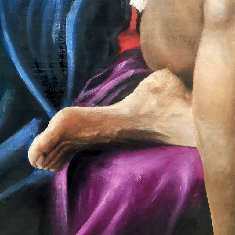 Original Figurative Women Painting by Atelier Samont