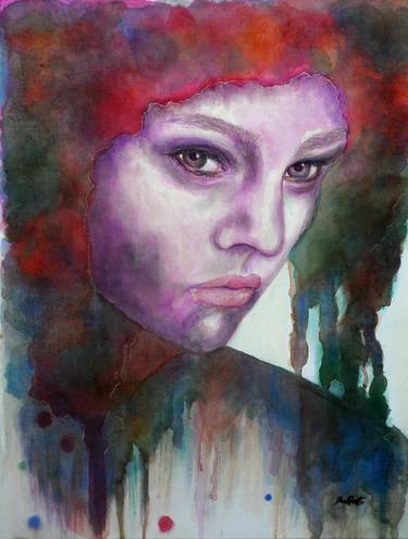 Original Portraiture Women Paintings by Nova Brett