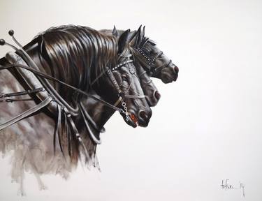 Original Fine Art Animal Paintings by Samee Asif