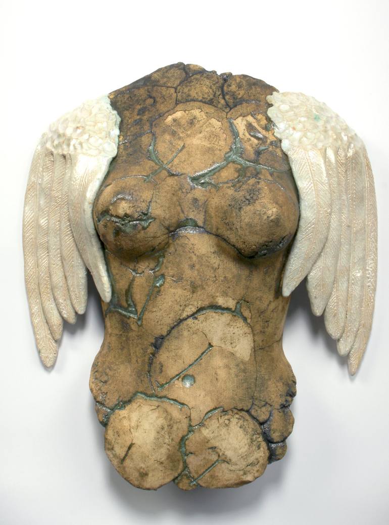 Winged bust - Print