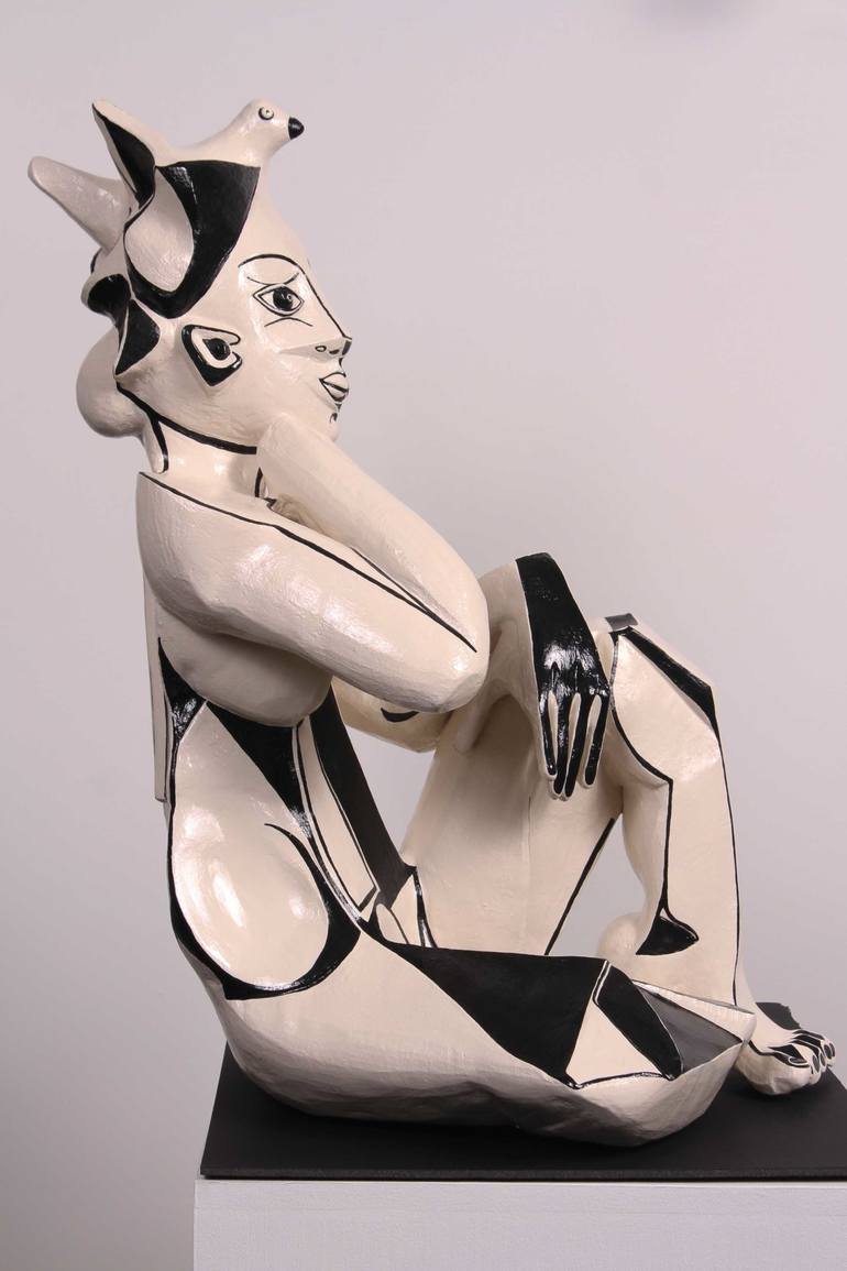 Original Body Sculpture by Annick Ibsen