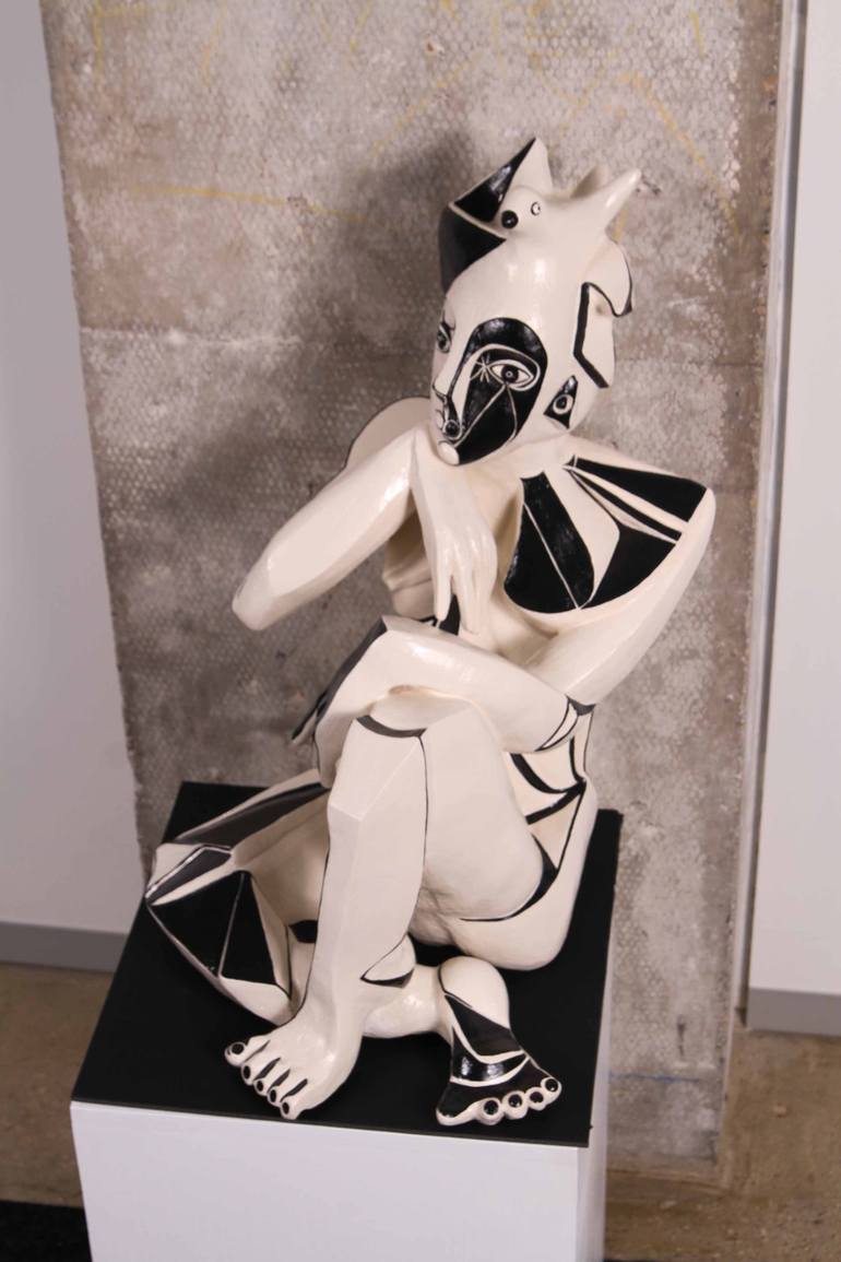 Original Body Sculpture by Annick Ibsen