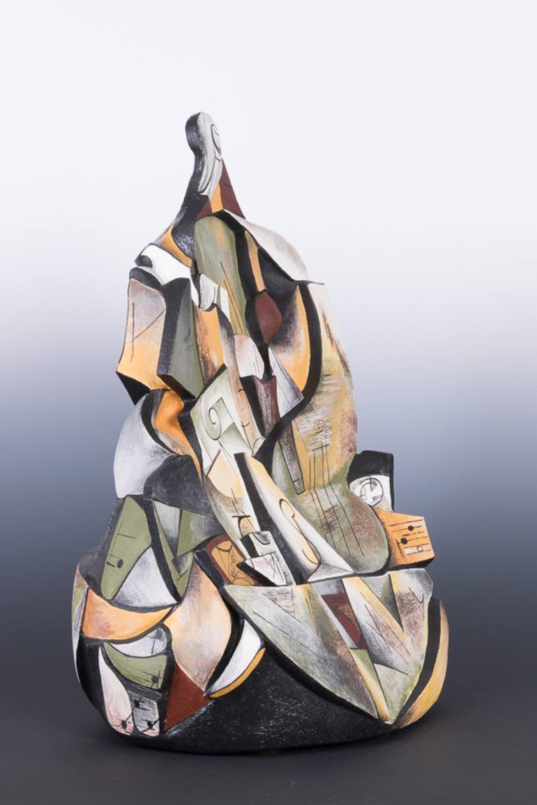 Original Abstract Sculpture by Annick Ibsen