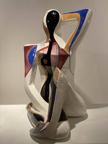 Original Abstract Nude Sculpture by Annick Ibsen