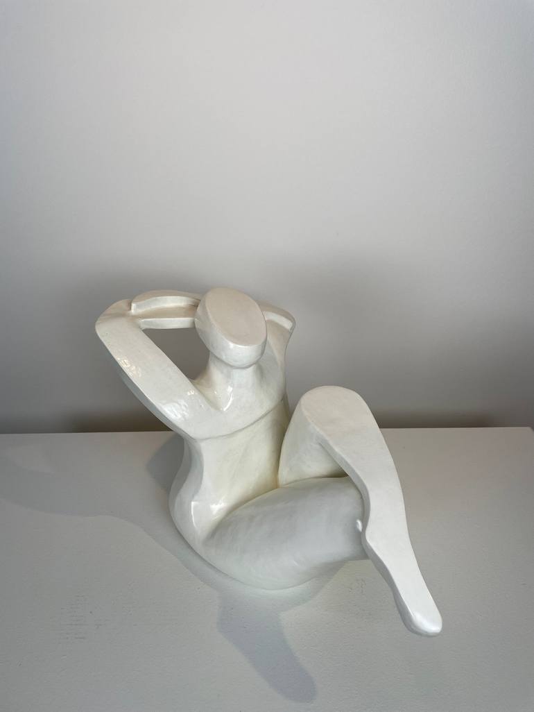 Original Nude Sculpture by Annick Ibsen