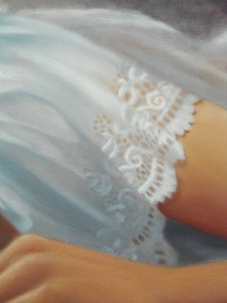 Original Figurative Women Painting by Ageliki Alexandridou