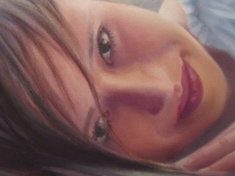 Original Figurative Women Painting by Ageliki Alexandridou