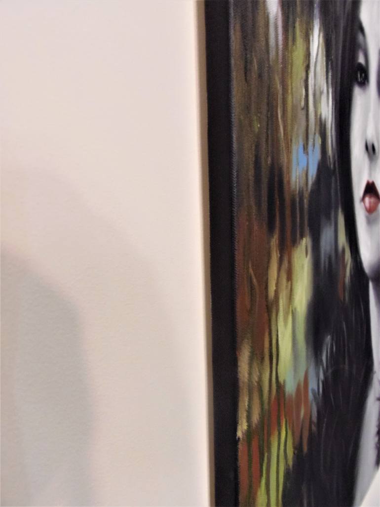 Original Portraiture Women Painting by Ageliki Alexandridou