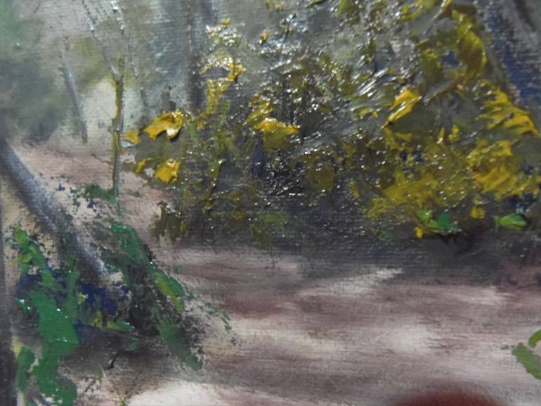 Original Modern Landscape Painting by Ageliki Alexandridou