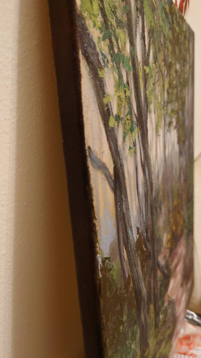 Original Modern Landscape Painting by Ageliki Alexandridou