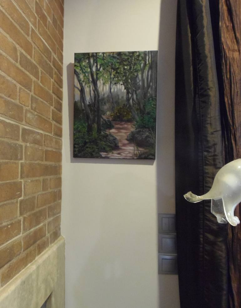 Original Modern Landscape Painting by Ageliki Alexandridou